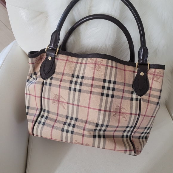 BURBERRY**NOVA CHECK**TOTE - Picture 7 of 16